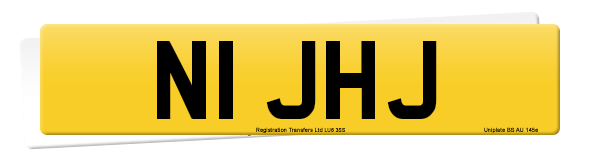 Registration number N1 JHJ